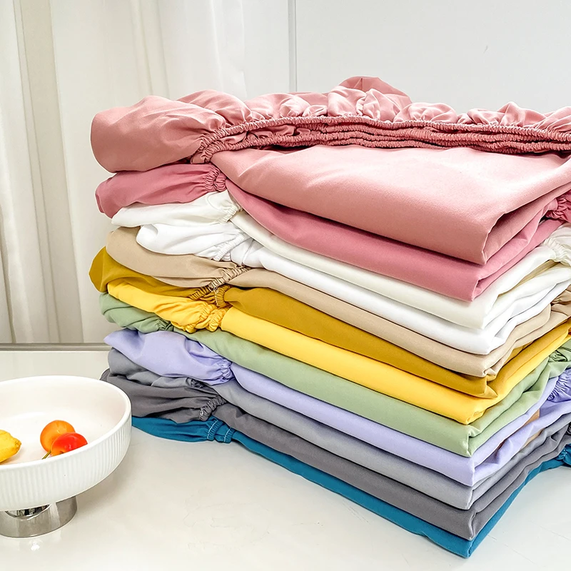 Bed Sheet Microfiber - Seprai Tempat Tidur Ganda Pasangan, Seprai