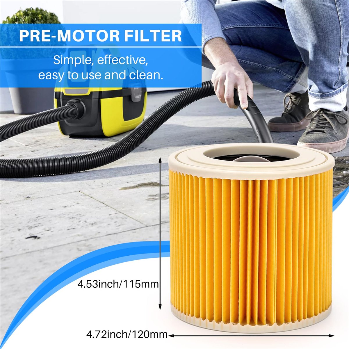 P & C Home Textiles Usa - YDSC 2 Buah Filter Kartrid untuk