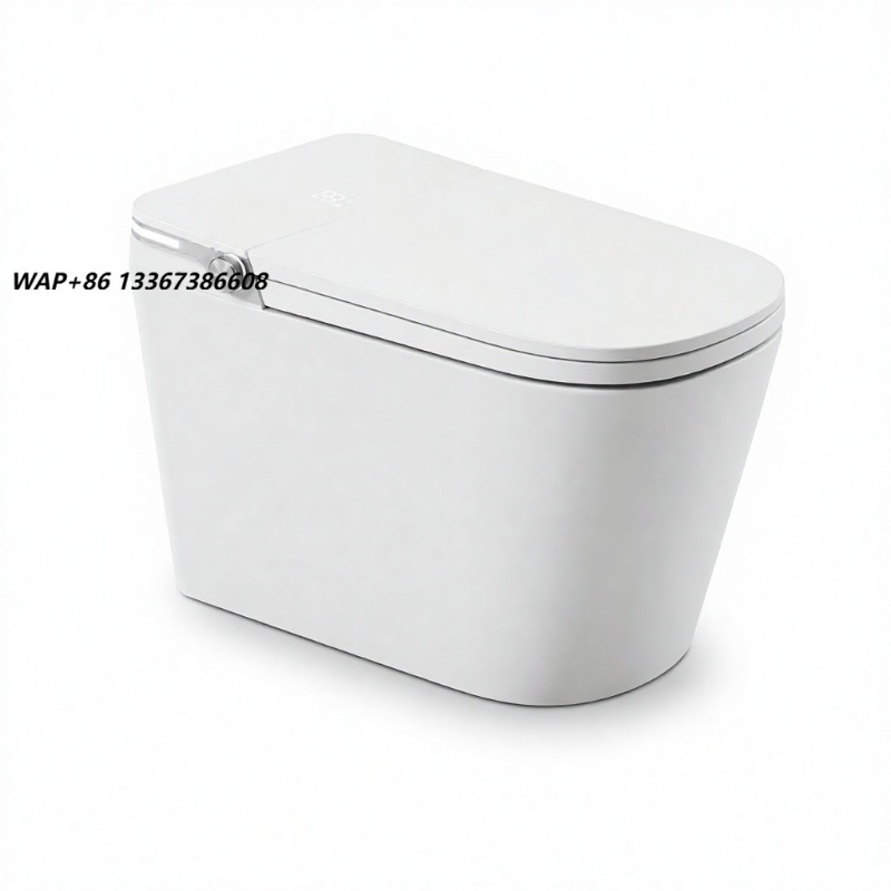 P & C Home Textiles Usa - Toilet Pintar Putih, Model Kotak, Terpasang