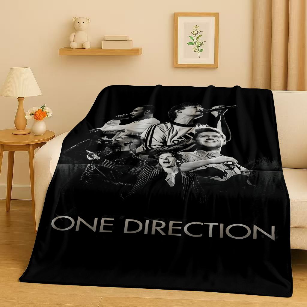 Home Textiles Direct - Selimut Flanel Bintang Penyanyi 3D Baru