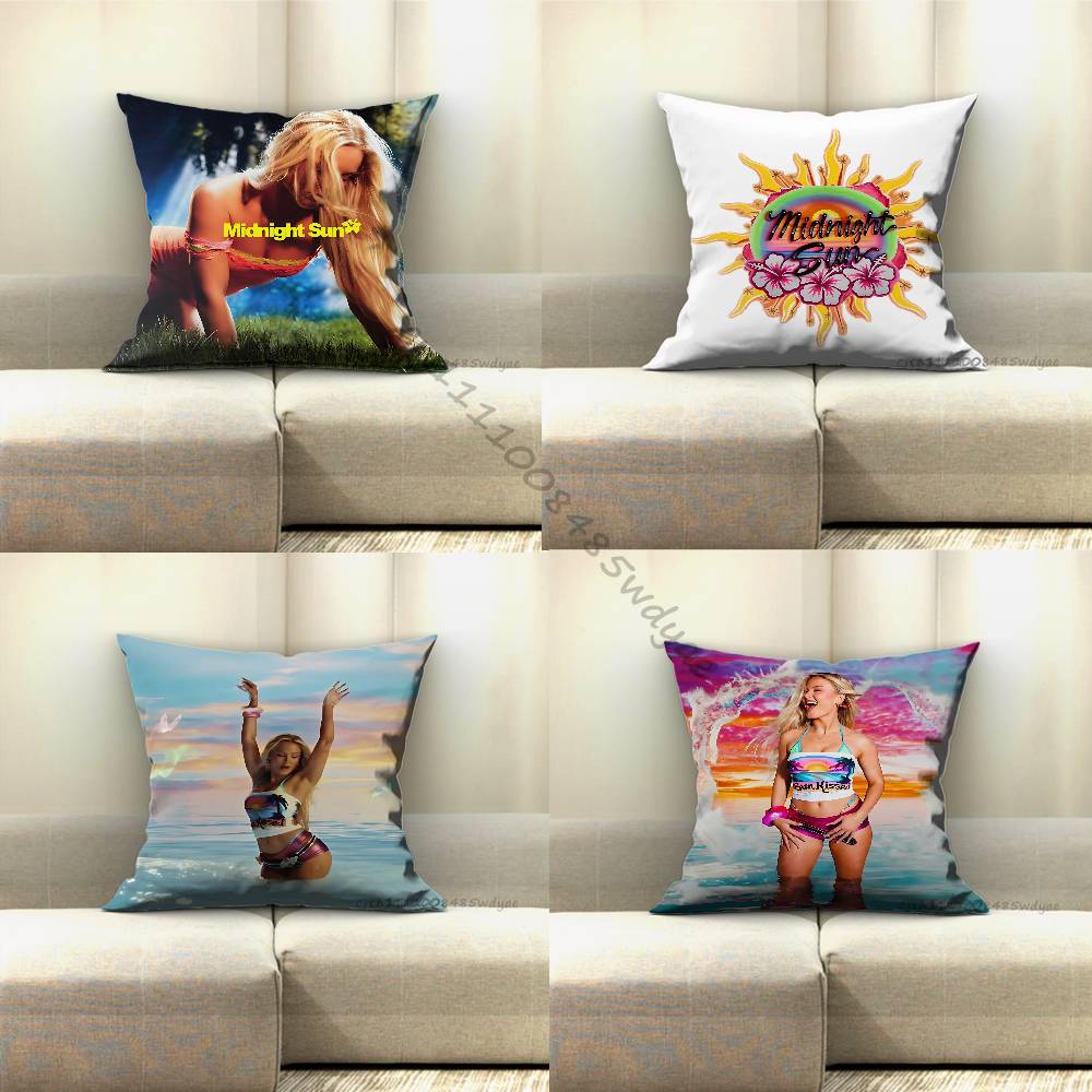 Zara Home Textiles - Z-Zara Larsson Sarung Bantal Matahari Tengah