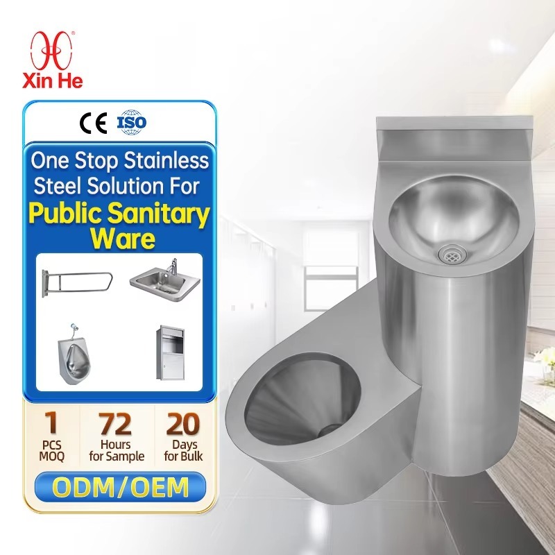 P & C Home Textiles Usa - Toilet Kombinasi Modern dari Baja Anti