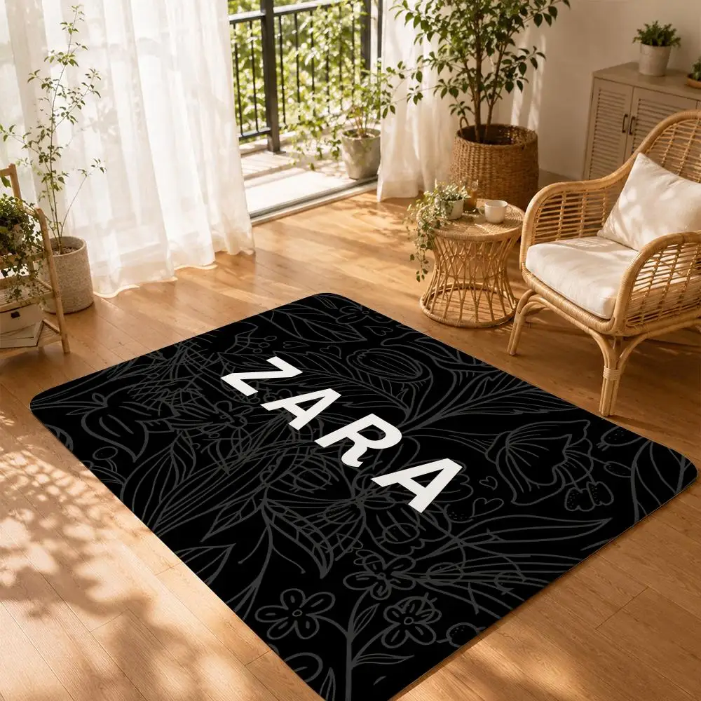 Zara Home Textiles - Karpet Lantai Merek Fashion Z-Zara Anti-Selip