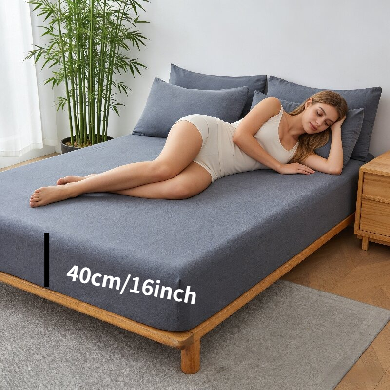 Bed Sheet Microfiber - Sprei Kasur Serat Bambu Musim Panas,