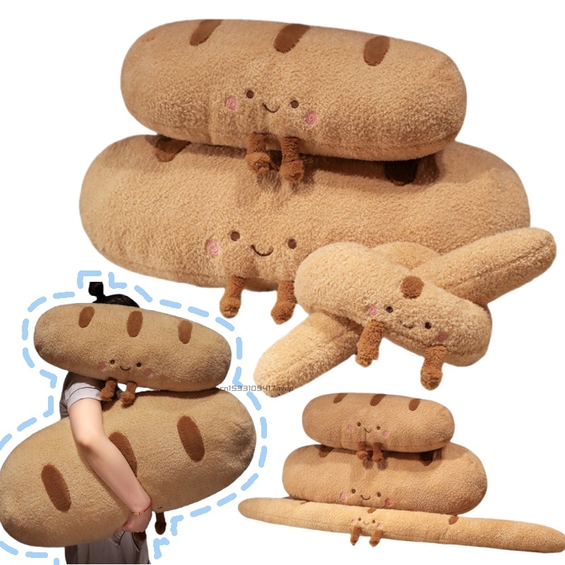 Bolster Pillow Long - Bantal Lempar Baguette Panjang Lembut Desain