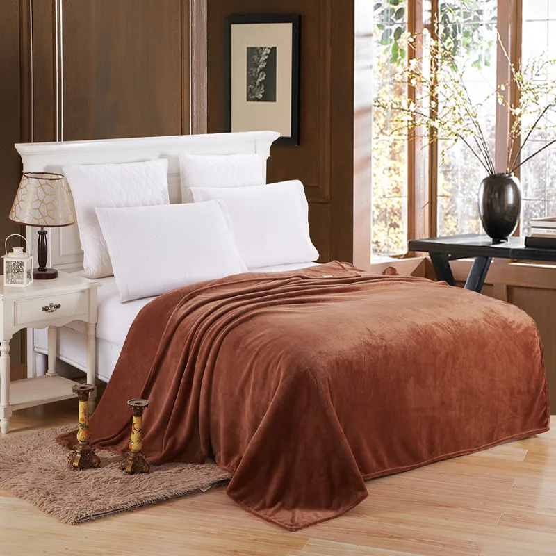 Selimut Bulu Flanel Selimut Pa - Bed Sheet Microfiber ulasan dan harga
