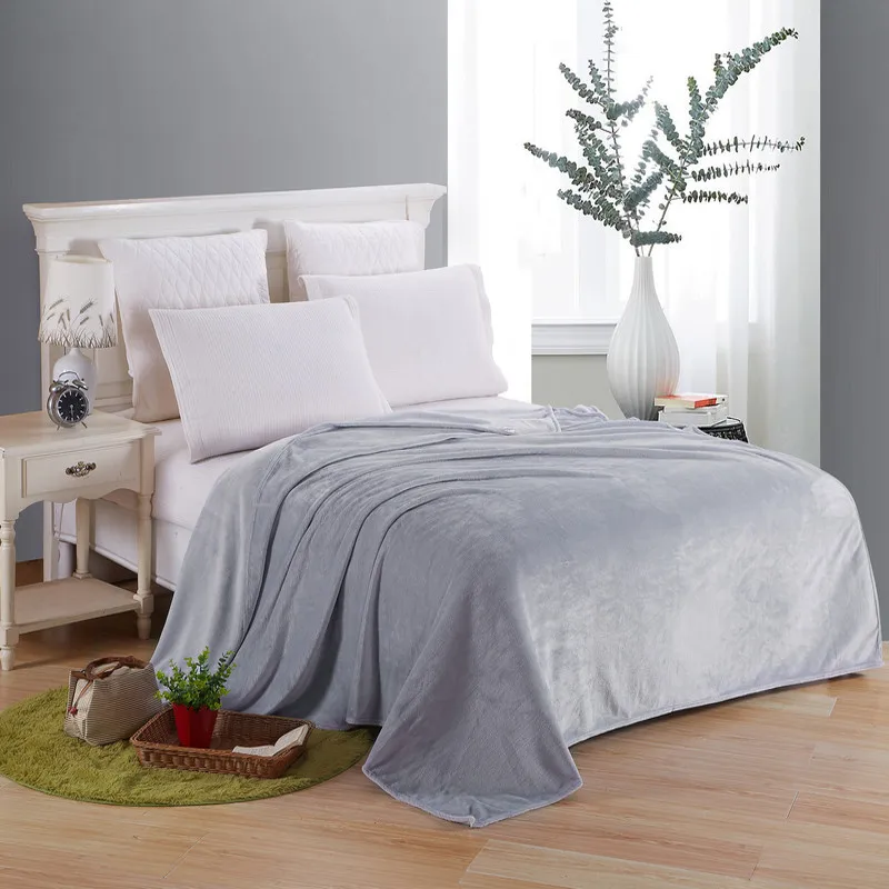 Selimut Bulu Flanel Selimut Pa - Bed Sheet Microfiber ulasan dan harga