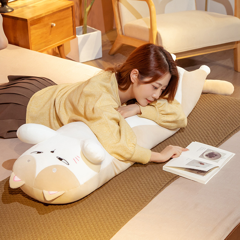50-130cm Kawaii lembut panjang - Bolster Pillow Long ulasan dan harga
