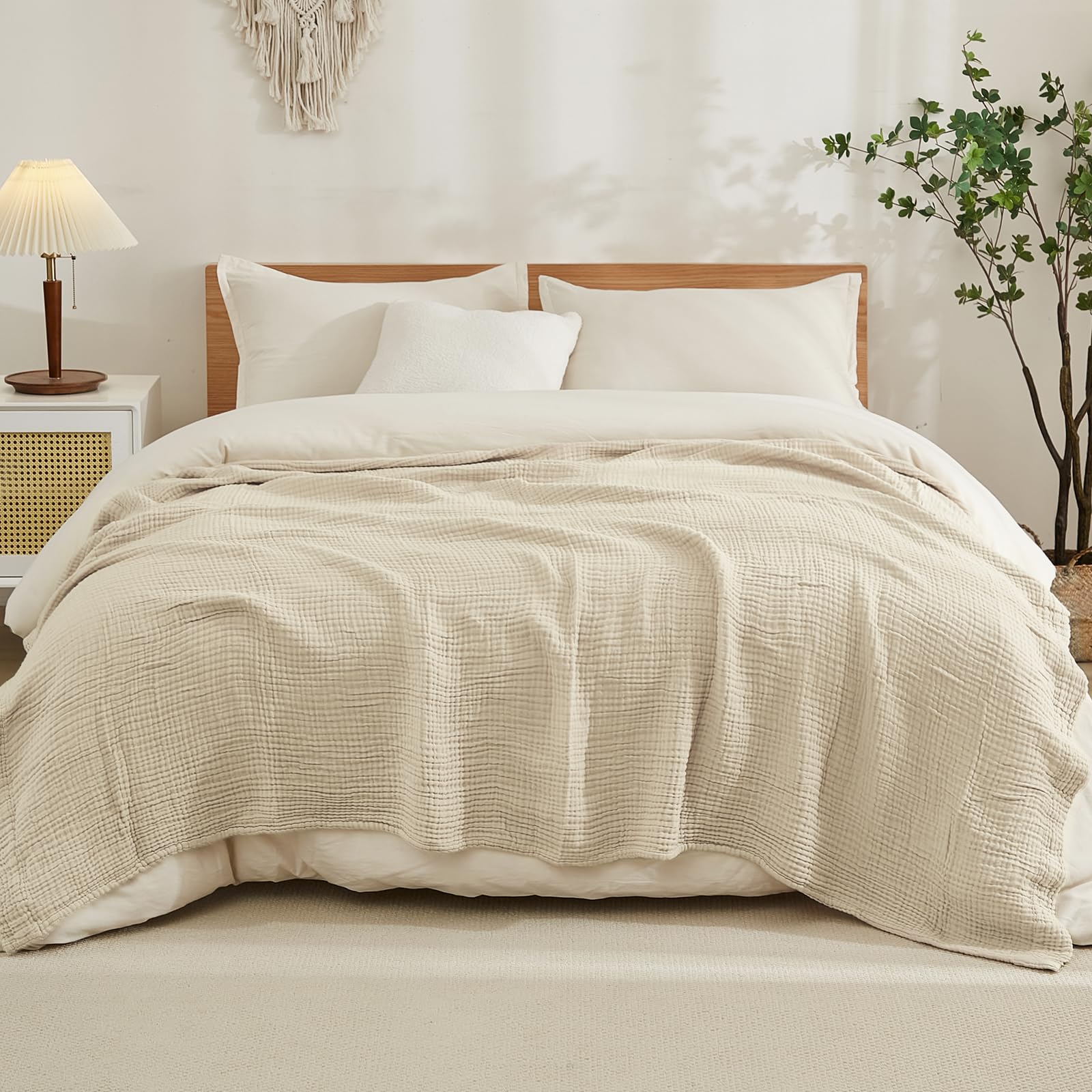 Selimut Katun 100% untuk Tempa - Wool Blanket Herringbone ulasan dan harga