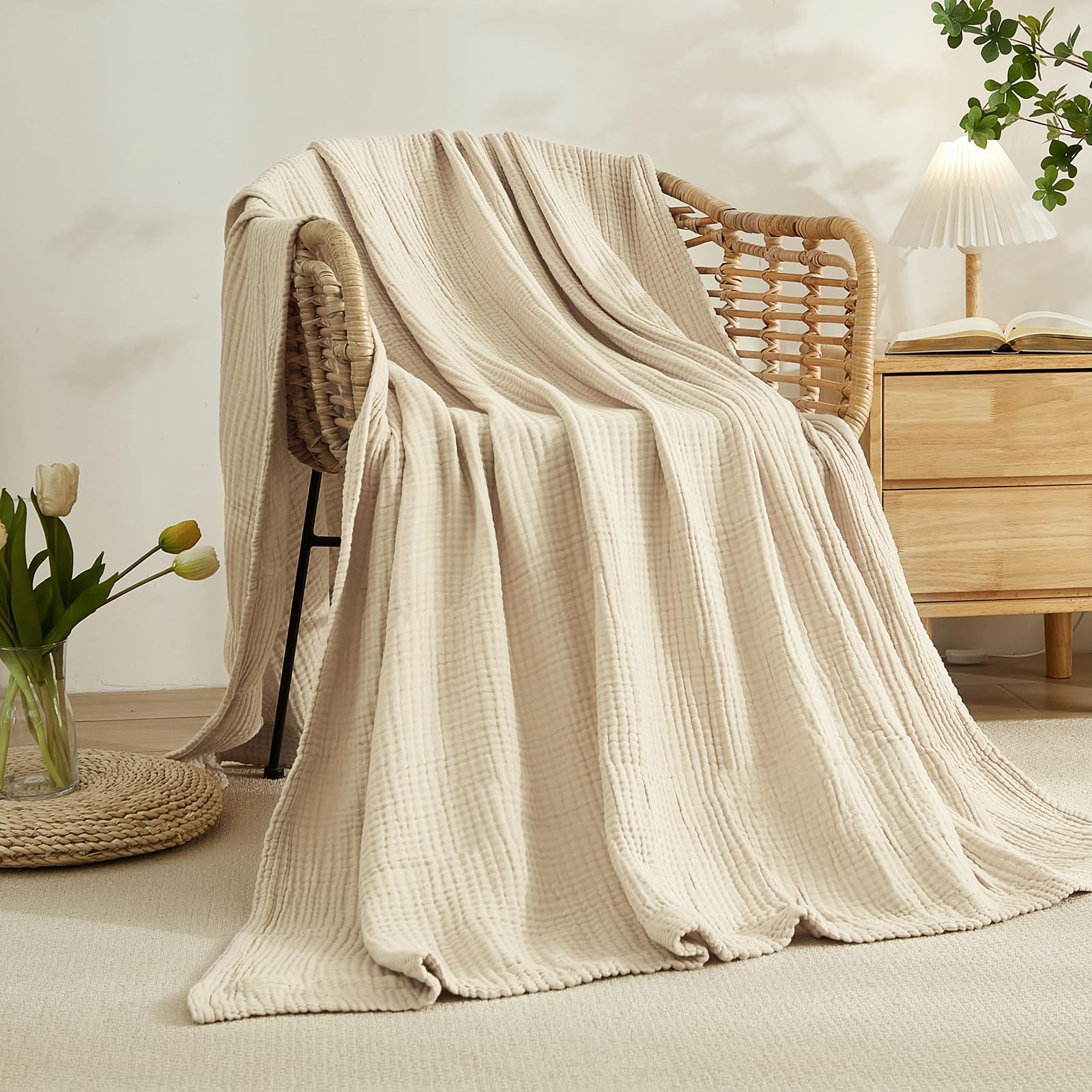 Selimut Katun 100% untuk Tempa - Wool Blanket Herringbone ulasan dan harga