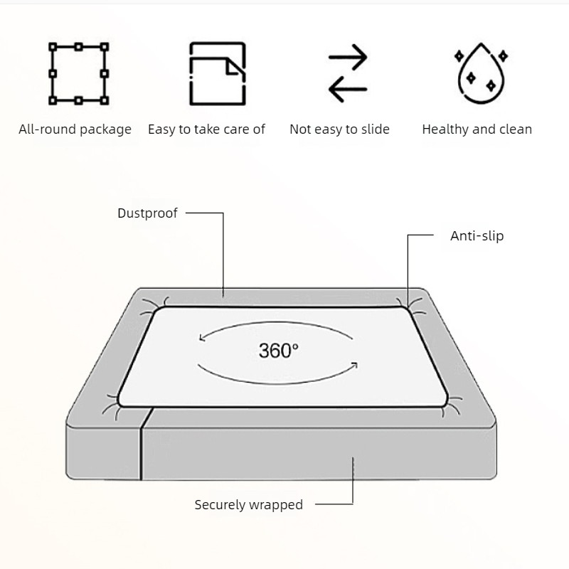 Sprei Kasur Mikrofiber Embos B - Bed Sheet Microfiber ulasan dan harga