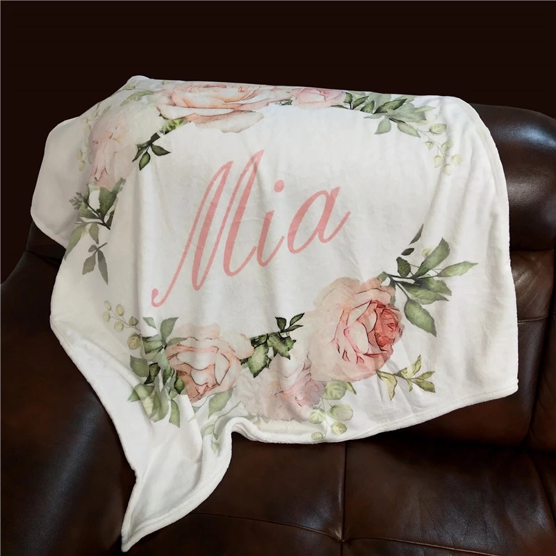 Nama Pribadi Selimut Bulu Flan - Bed Sheet Microfiber ulasan dan harga