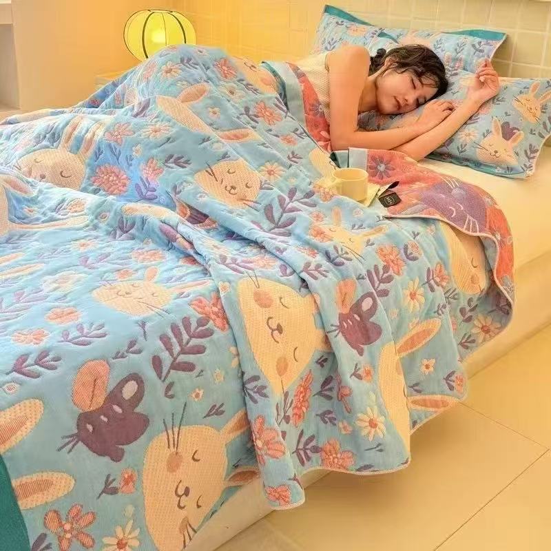 Selimut Muslin 6 Lapis Ukuran  - Wool Blanket Herringbone ulasan dan harga