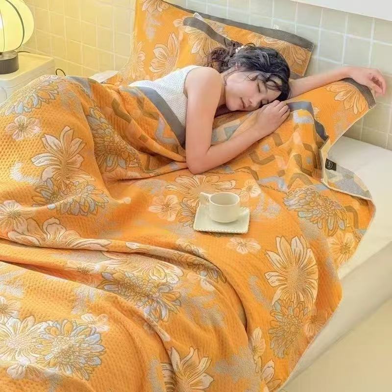 Selimut Muslin 6 Lapis Ukuran  - Wool Blanket Herringbone ulasan dan harga