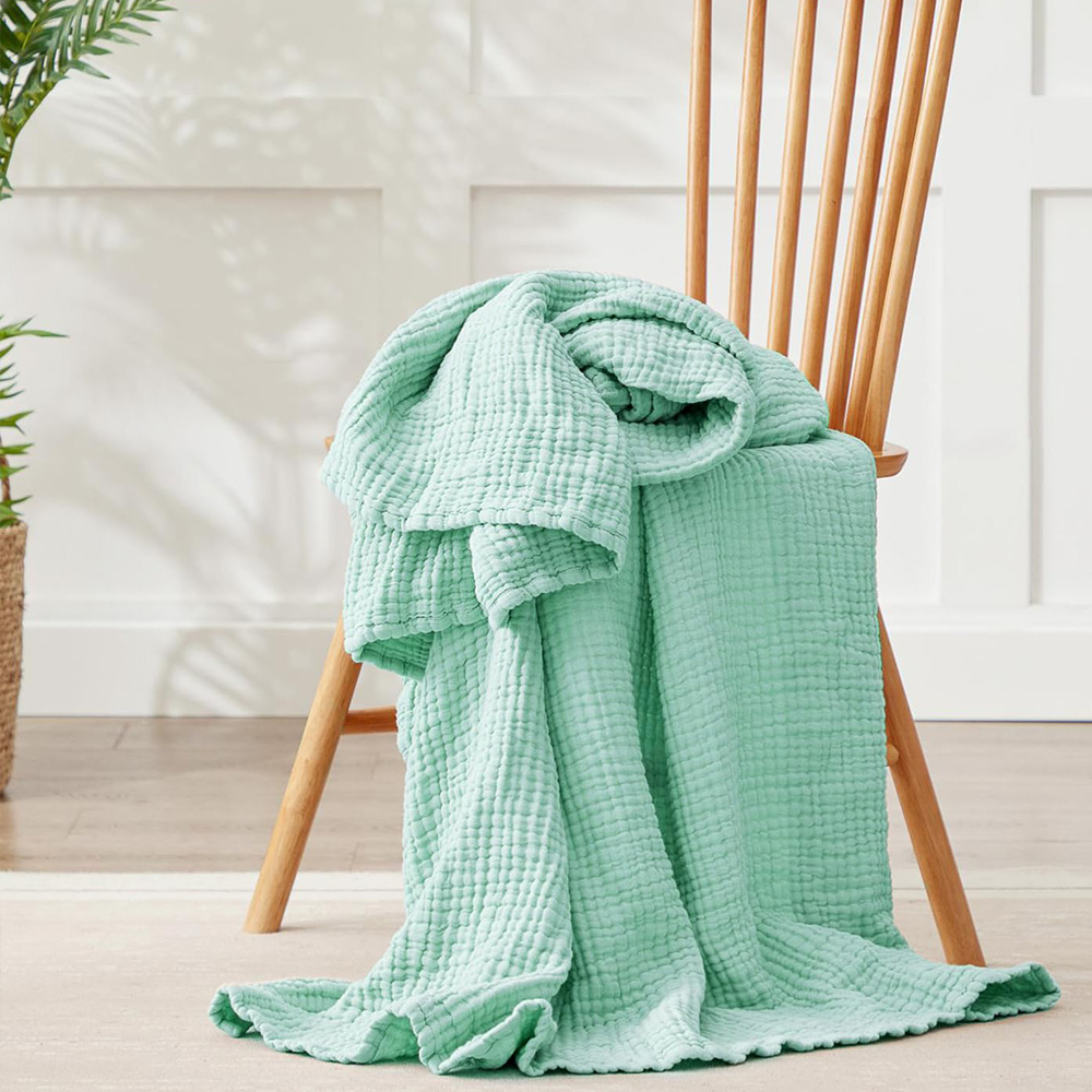 Selimut Muslin Katun 6 Lapis,  - Wool Blanket Herringbone ulasan dan harga