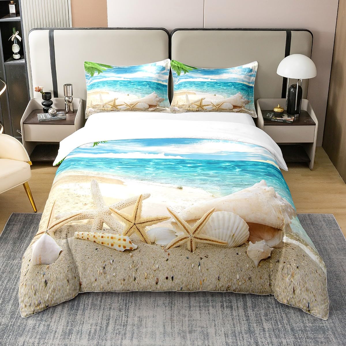 Penutup Selimut Pantai, Penutu - Bed Sheet Microfiber ulasan dan harga