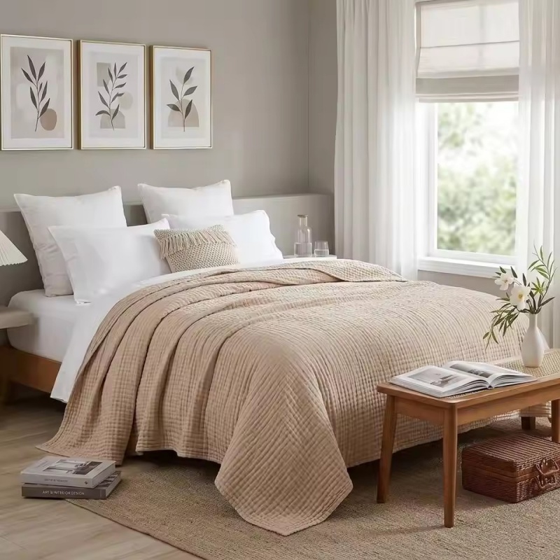 Selimut Kain Kasa 6 Lapis 100% - Wool Blanket Herringbone ulasan dan harga