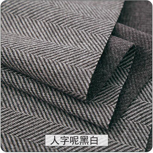 Kain Wol Tebal 600G/M Motif He - Wool Blanket Herringbone ulasan dan harga