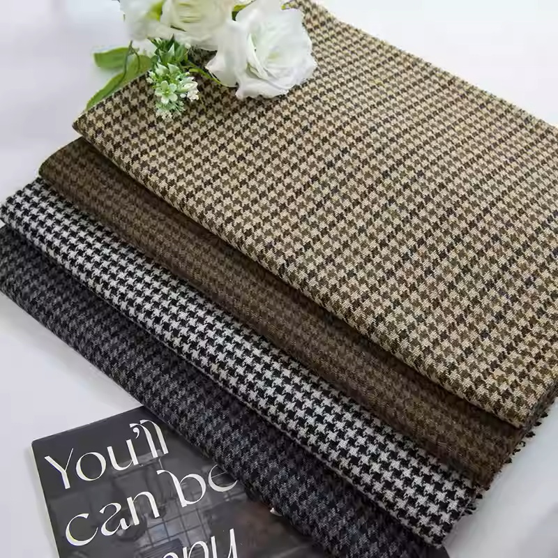 Kain Tweed Rajut Motif Houndst - Wool Blanket Herringbone ulasan dan harga