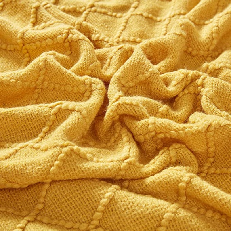 Boho selimut lempar tenun deng - Wool Blanket Herringbone ulasan dan harga