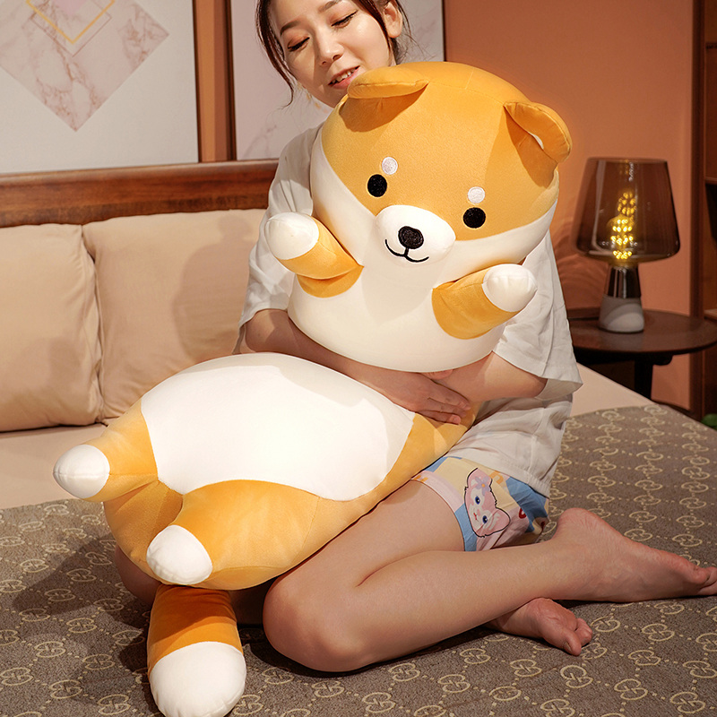 Mainan mewah anjing Shiba Inu  - Bolster Pillow Long ulasan dan harga